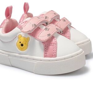 Brand new Kids Pooh bear Pink and White Shoes